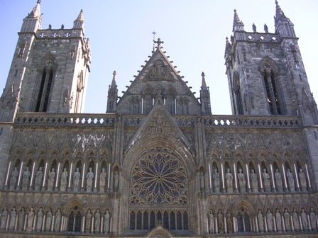 Il Duomo della citt di Trondheim